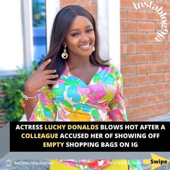
Actress Luchy Donalds Shows Off Her Beauty in Recent Post on Instagram 