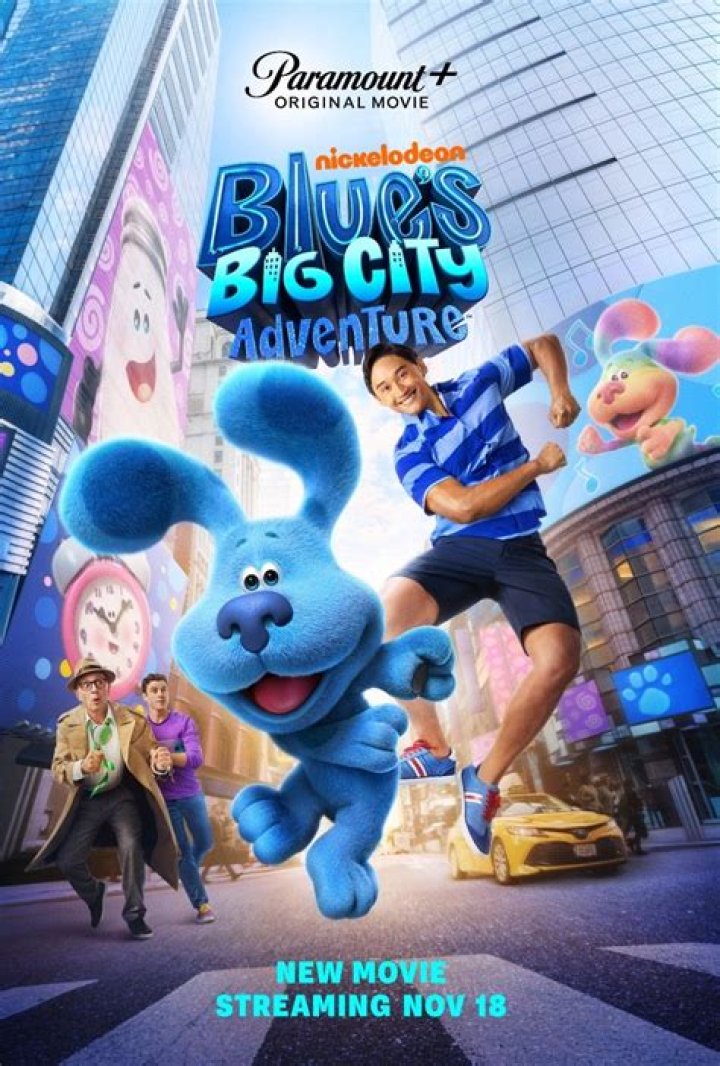 
‘Blue’s Clues’ Movie Trailer Brings Hosts Steve, Joe and Josh Together for NYC Adventure 