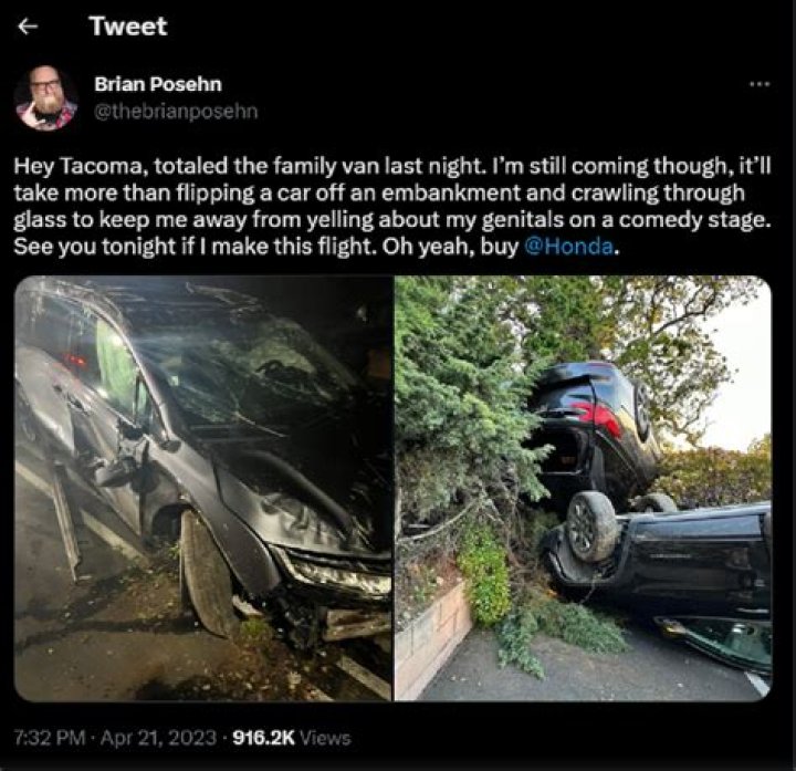 Brian Posehn Car Accident – Health Update Age And Wikipedia