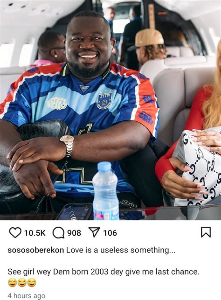 
Harrysong, Soso Soberekon Fight Dirty On Instagram 