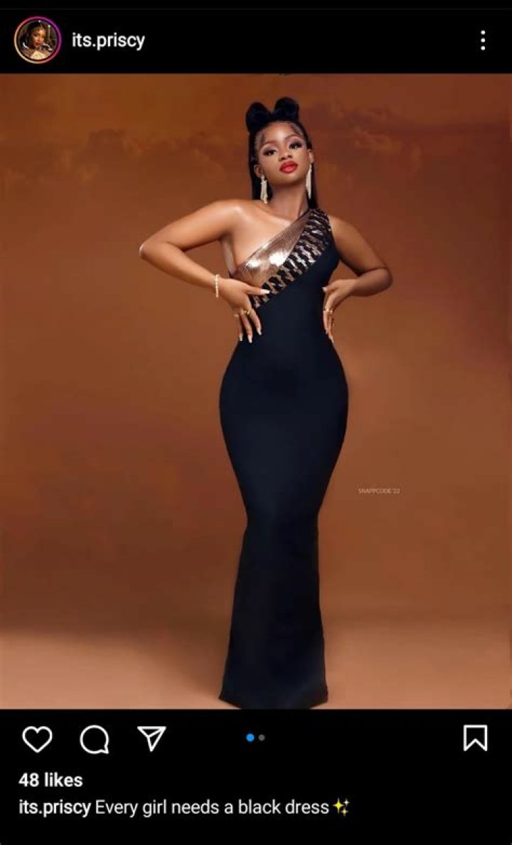 
Iyabo Ojo’s Daughter, Priscilla Stuns In New Photos Says, “Every Girl News A Black Dress” 