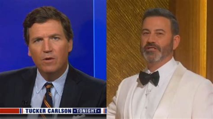
Jimmy Kimmel takes swipe at Tucker Carlson editing of January 6 riot footage at Oscars 2023: Watch 