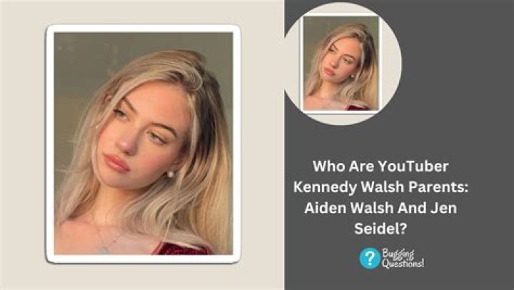 
Kennedy Walsh Parents Are Aiden Walsh And Jen Seidel 