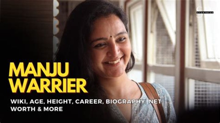 Manju Warrier Height, Weight, Net Worth, Age, Birthday, Wikipedia, Who, Instagram, Biography