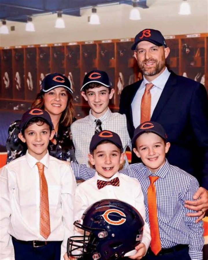 
Matt Nagy is Married to Wife: Stacey Nagy. Kids. 