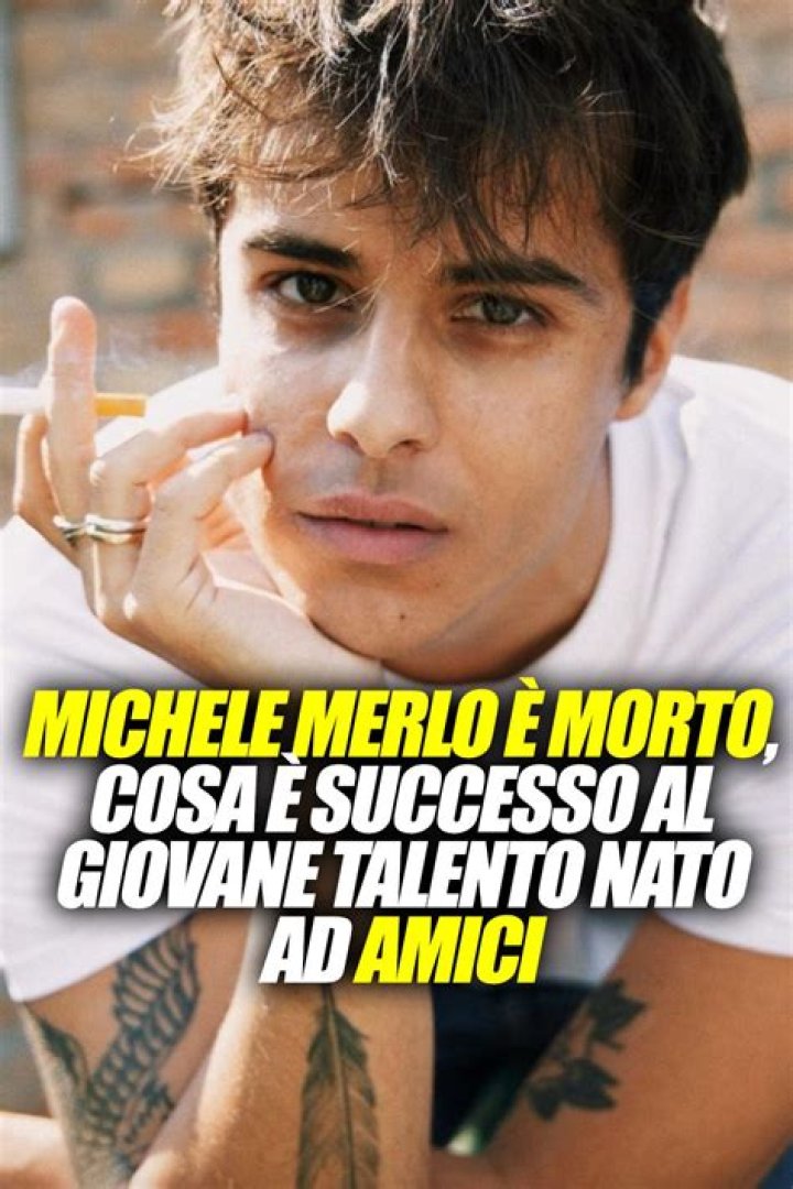 
Michele Merlo Age, Birthday, Wikipedia, Who, Nationality, Biography 