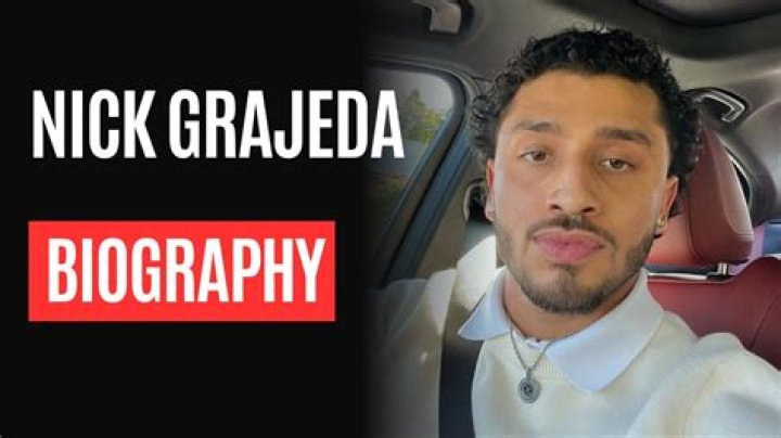 
Nick Grajeda Height, Weight, Net Worth, Age, Wiki, Who, Instagram, Biography 