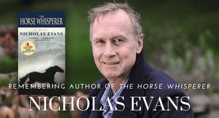 
The Horse Whisperer’s Author, Nicholas Evans, passed at 72 