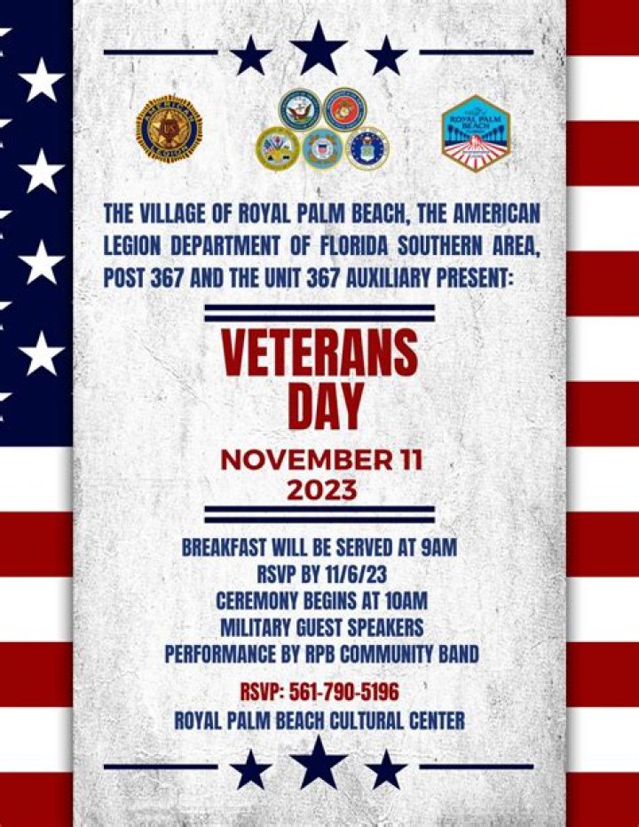 Veteran's Day Ceremony | Macaroni KID Boynton Beach