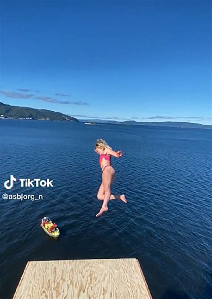 
What is death diving? Origin of dangerous TikTok trend explained as Asbjørg Nesje leaves netizens stunned 