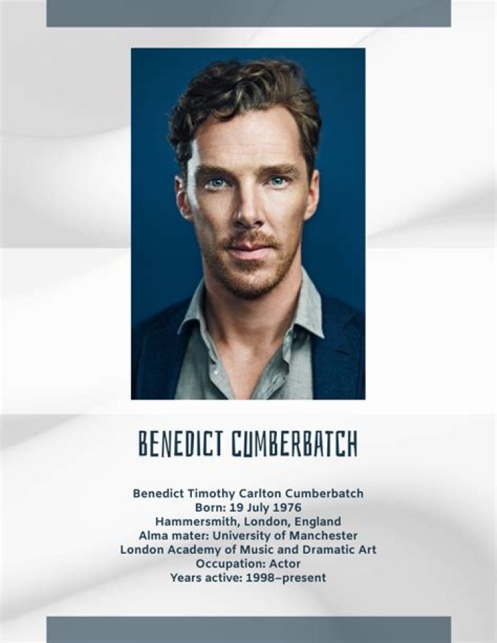 Who are Benedict Cumberbatchs Parents? Benedict Cumberbatch Biography, Parents Name, Nationality and More