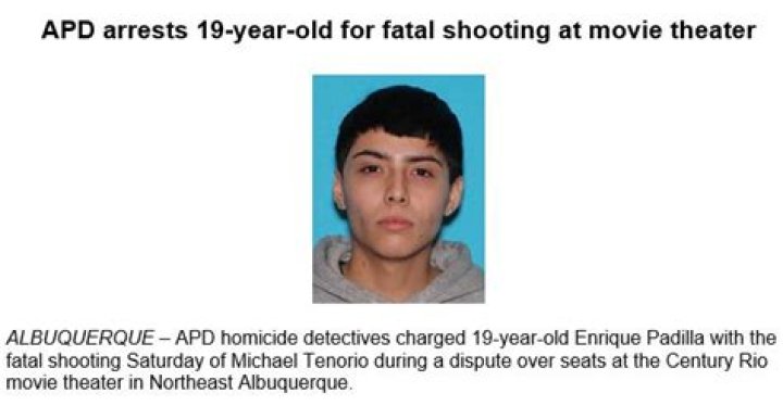 
Who is Enrique Padilla, Albuquerque movie theater shooting suspect? 