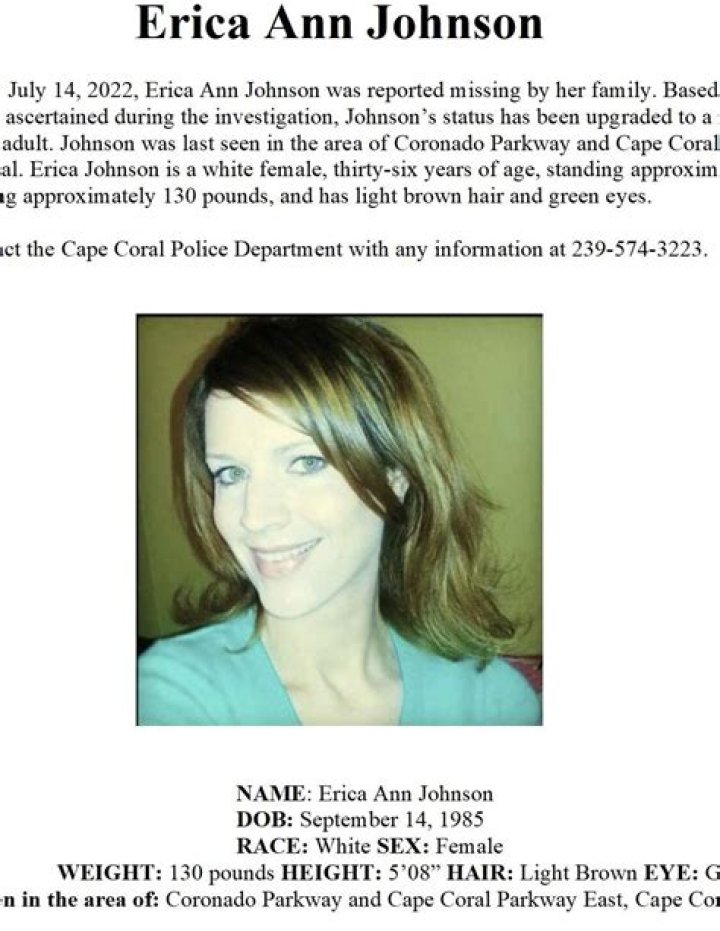 
Who Is Erica Johnson From Florida? Missing Case Update 