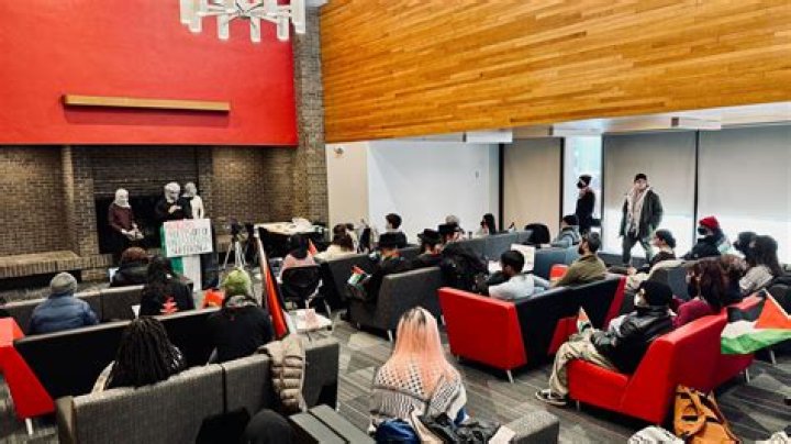 
Who is Ruya Hazayen? UMass Students for Justice in Palestine organises sit-in in front of Vice Chancellor’s office 